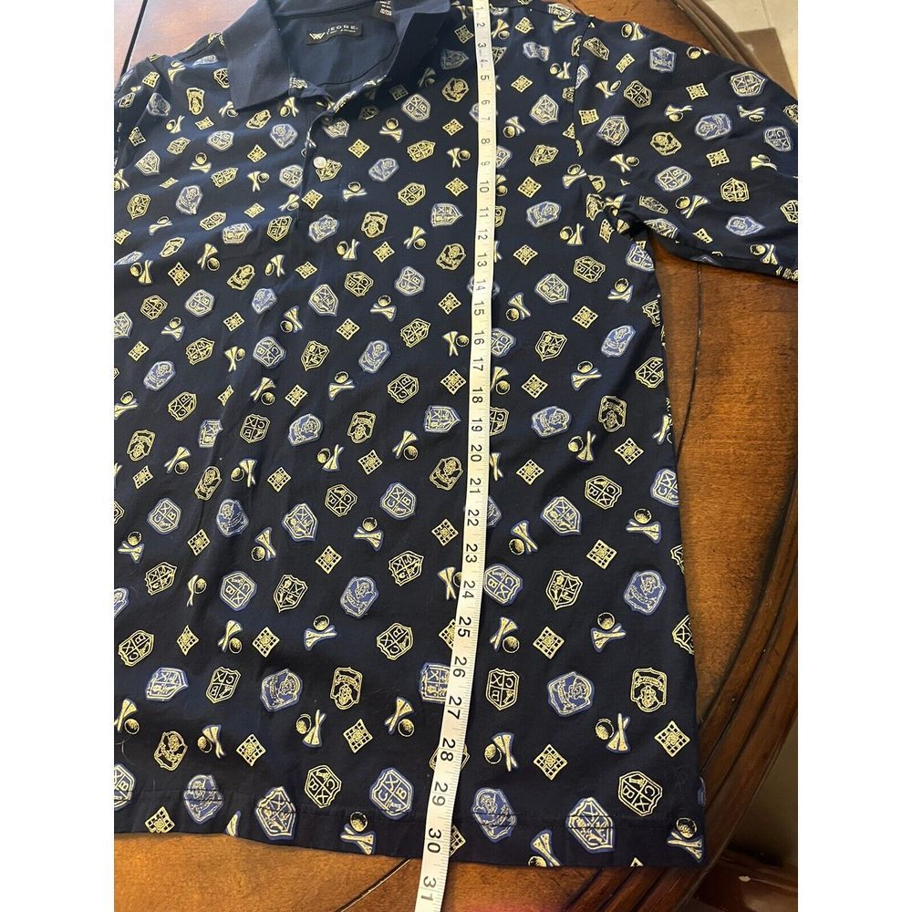 Wedge Golf Polo Shirt Blue Size Large Golf Tee Golf Balls Insignia EUC - Picture 6 of 6